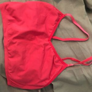 Vibrant Pink Strappy Crop Top